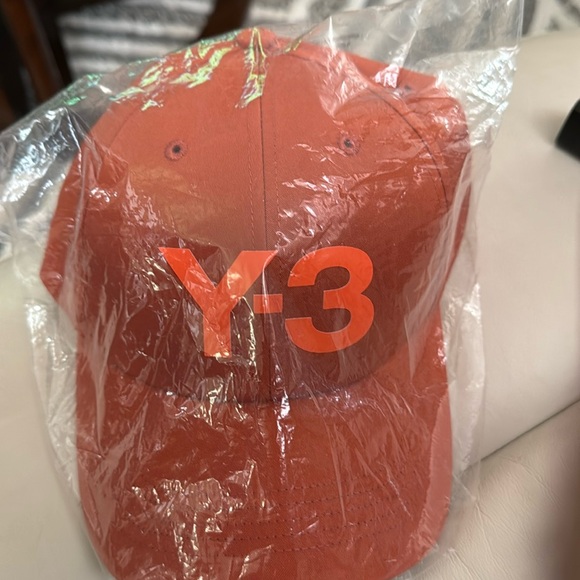 Y-3 Baseball Caps Men Orange - Picture 1 of 3